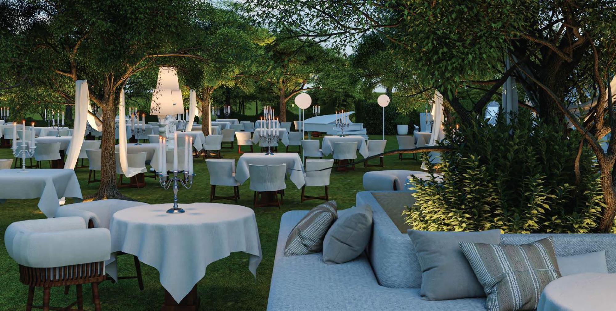 Delano Dubai At Bluewaters Ξενοδοχείο Εξωτερικό φωτογραφία The Garden